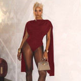 Long Sleeve Solid Color Bodysuit GDSF-Q24BS670