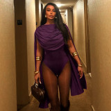 Long Sleeve Solid Color Bodysuit GDSF-Q24BS670