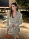 Long Sleeve Sequin Casual Shirt GWLS-LD201089