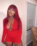 V Neck Solid Color Long Sleeve Romper GWLS-LD201019