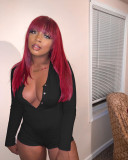 V Neck Solid Color Long Sleeve Romper GWLS-LD201019