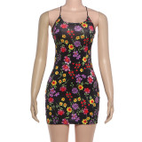 Print Sleeveless Backless Bodycon Dress GZJQ-K25D86793