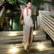 Deep V Neck Halterneck Backless Irregular Maxi Dress GZJQ-K25D87630