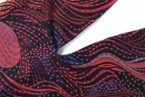 V Neck Sleeveless Print Backless Maxi Dress GZJQ-K25D88794