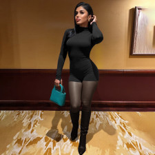 Solid Color Long Sleeve Tight Three Piece Pants Set GZJQ-K25S89466