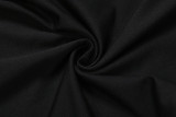 Deep V Neck Tight Solid Color Jumpsuit XEF-K25Q88360