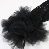 Lace Round Neck Dress+Sling Mini Dress  CYA-902185