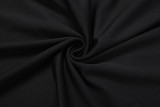 Long Sleeve Hollow Out Split Maxi Dress GSLF-K25S87290