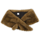 Furzzy Scarf Warm Thickened Shawl GSLF-K25N87988