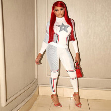 Long Sleeve Print Sport Two Piece Pants Set GSLF-K25S85079