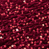 Sexy Off Shoulder Sequin Irregular Mini Dress GSZM-J25DS459