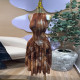 Print Sleeveless Shirt Half Body Skirt 2 Piece Set GCNE-73330