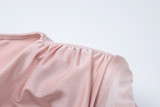 Long Sleeve Solid Color Slim Maxi Dress BLG-D4817237K