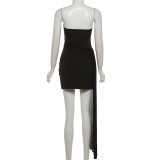 Sexy Solid Color Off Shoulder Tube Top Dress GYME-K25D88246