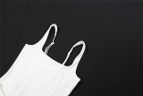 Solid Color Sleeveless Square Neck Maxi Dress GYME-K25D86960