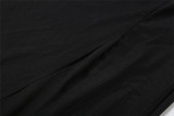 Sexy Mesh Patchwork Tie Up Backless Maxi Dress GYME-K25D90101