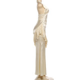 Solid Color V Neck Backless Ruched Maxi Dress GYME-K25D87466