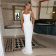 Solid Color Sleeveless Square Neck Maxi Dress GYME-K25D86960
