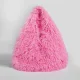 Plush High-Capacity Faux Sheepskin Triangle Shoulder Bag HBRS-5123
