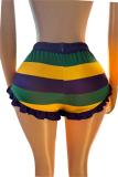 Ruffles Stripe Slim Short GFCF-1442