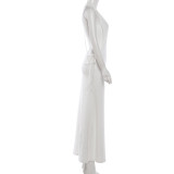Solid Color Tie Up Sleeveless Maxi Dress GYME-K25D89752