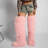 Fur Over-the-knee Snow Boots HBRS-72