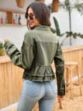 Long Sleeve Denim Casual Jackets GYXN-16517