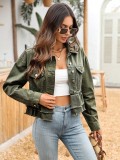 Long Sleeve Denim Casual Jackets GYXN-16517
