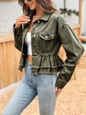 Long Sleeve Denim Casual Jackets GYXN-16517