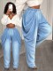 Fashion Washed Loose Wide Leg Jeans GYXN-66229