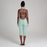 Sexy Backless Tie Up Jumpsuit GDSF-J25JP488