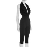 Sexy Backless Tie Up Jumpsuit GDSF-J25JP488
