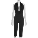 Sexy Backless Tie Up Jumpsuit GDSF-J25JP488