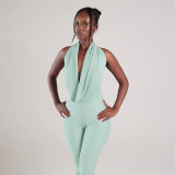Sexy Backless Tie Up Jumpsuit GDSF-J25JP488