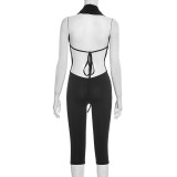 Sexy Backless Tie Up Jumpsuit GDSF-J25JP488