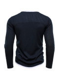 Men's Mesh Ice Silk Color-Blocked Short-Sleeve T-Shirt FLZH-ZT309
