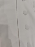 Plus Size Solid Color Single Breasted Mini Dress GHHE-29888