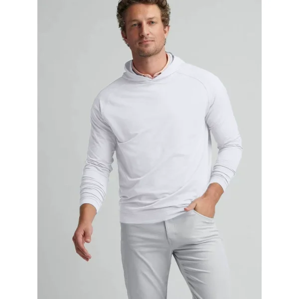 Men's Solid Color Long Sleeve Hooded FLZH-ZW221