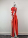 Plus Size Sexy Gradient Color Maxi Dress GHHE-29478