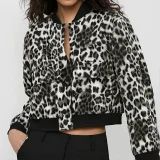 Plus Size Single Breasted Solid Color Long Sleeve Jacket GHHE-24594