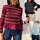 Half-high Neck Long-sleeve Top GOLB-SU4200