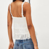 Sexy Tie Up Hollow Out Sling Tops GOLB-SU4257