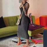 Sleeveless Backless Maxi Dress GFCF-1218