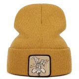 Cartoon Embroidered Warm Knit Hat YWXY-XYFS00007