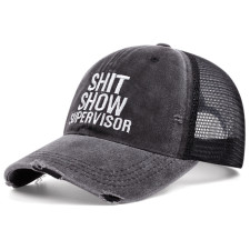 Embroidered Holes Baseball Sunscreen Hat YWXY-XYFS00017