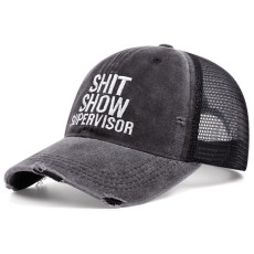 Embroidered Holes Baseball Sunscreen Hat YWXY-XYFS00017