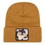 Cartoon Embroidered Warm Knit Hat YWXY-XYFS00007