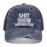 Embroidered Holes Baseball Sunscreen Hat YWXY-XYFS00017