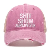 Embroidered Holes Baseball Sunscreen Hat YWXY-XYFS00017