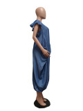 Sleeveless Loose Maxi Dress QYXZ-9134